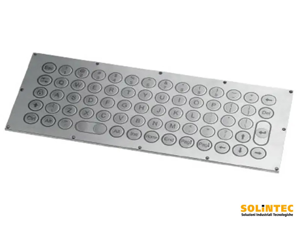 Tastiere industriali in acciaio inox Hardware Solutions | SOLINTEC